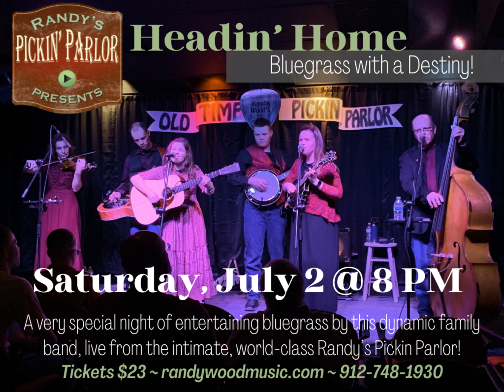 Join us at Randy Wood Guitars Saturday, July 2nd!